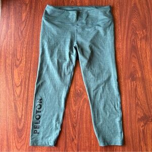Outdoor Voices Green Leggings Performance Bottoms Peloton large